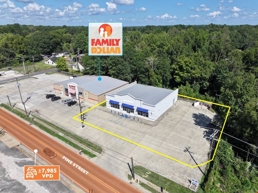 REIT Sale | Former Aaron's - 2014 Built | Metro Little Rock | 8K VPD