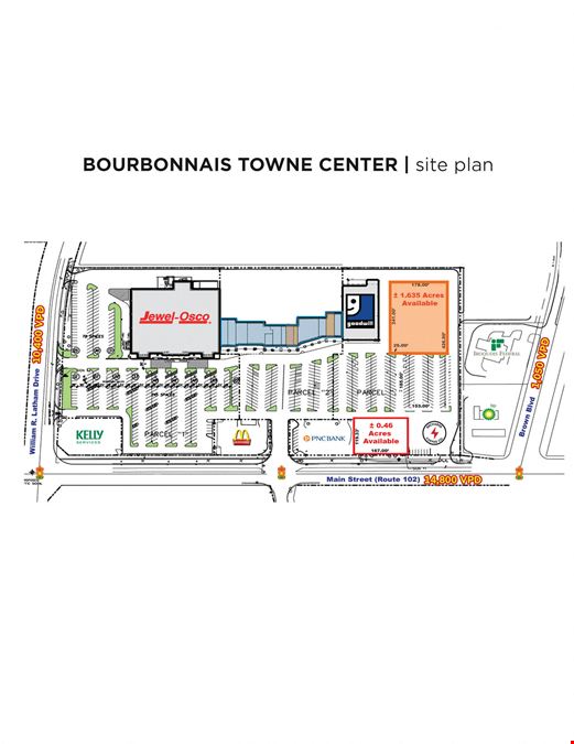 Bourbonnais Towne Center Retail Spaces Available