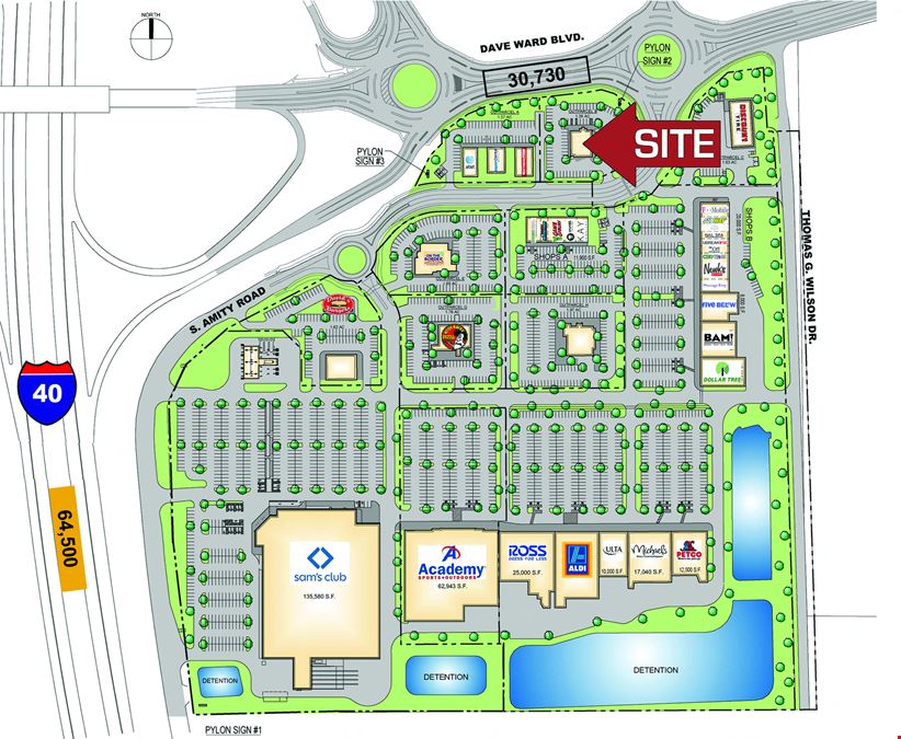 Restaurant Building for Lease in Conway, AR