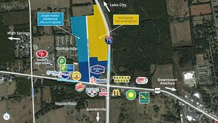 Preview of commercial space at NW Quadrant of I-75 & US 441 