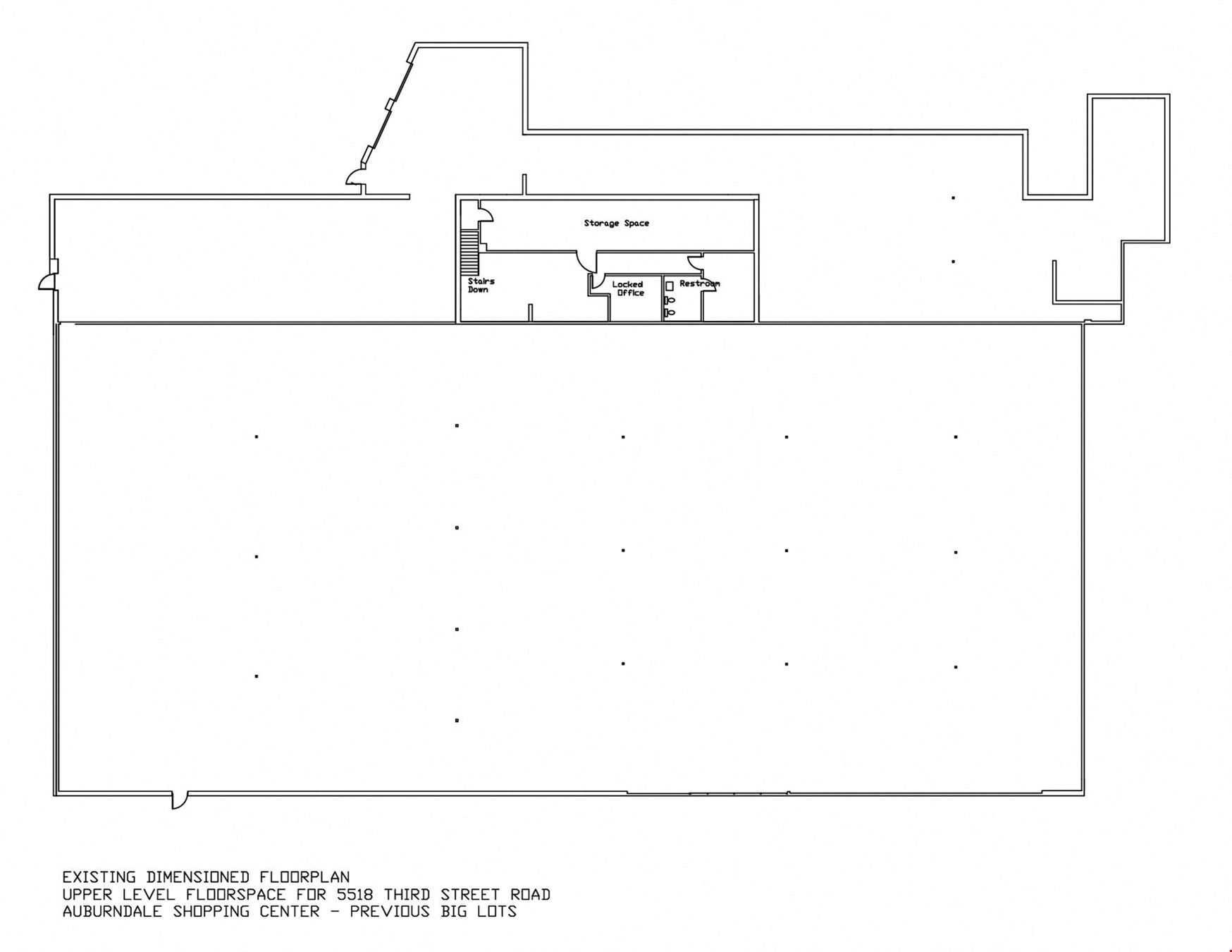 Large Retail Space for Lease