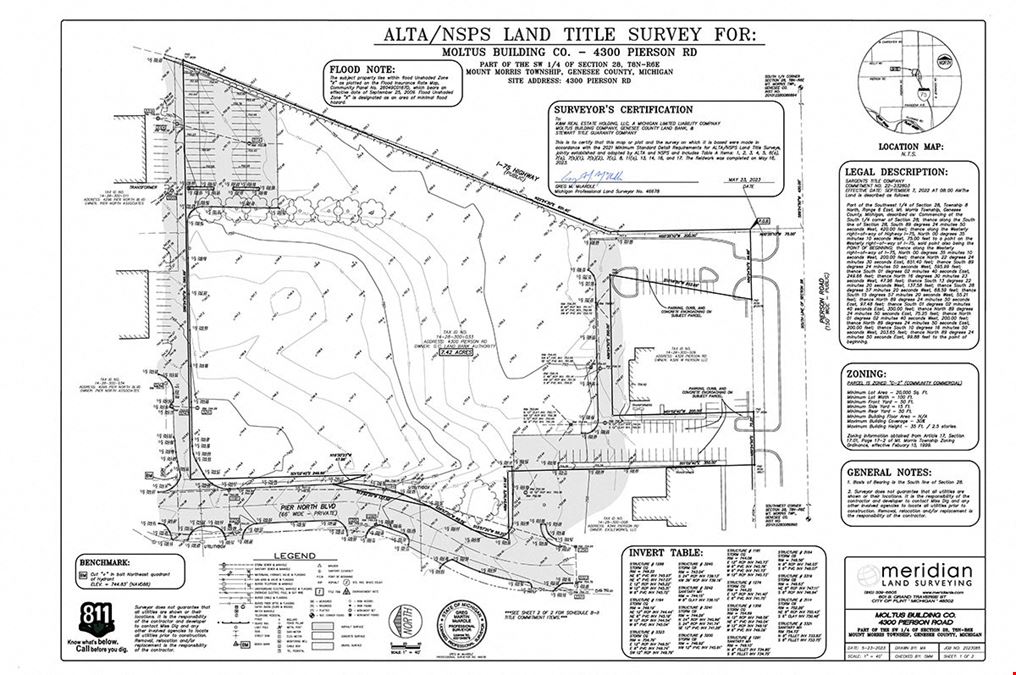 7.4 Acres – NWC of Pierson Road & I-75