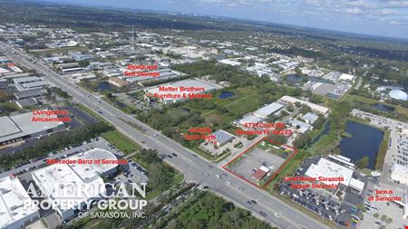 Free Standing Building on Clark Rd on 1.003 +/- Acres of Land - Across from Mercedes Dealership (Truck Junction) - Sarasota