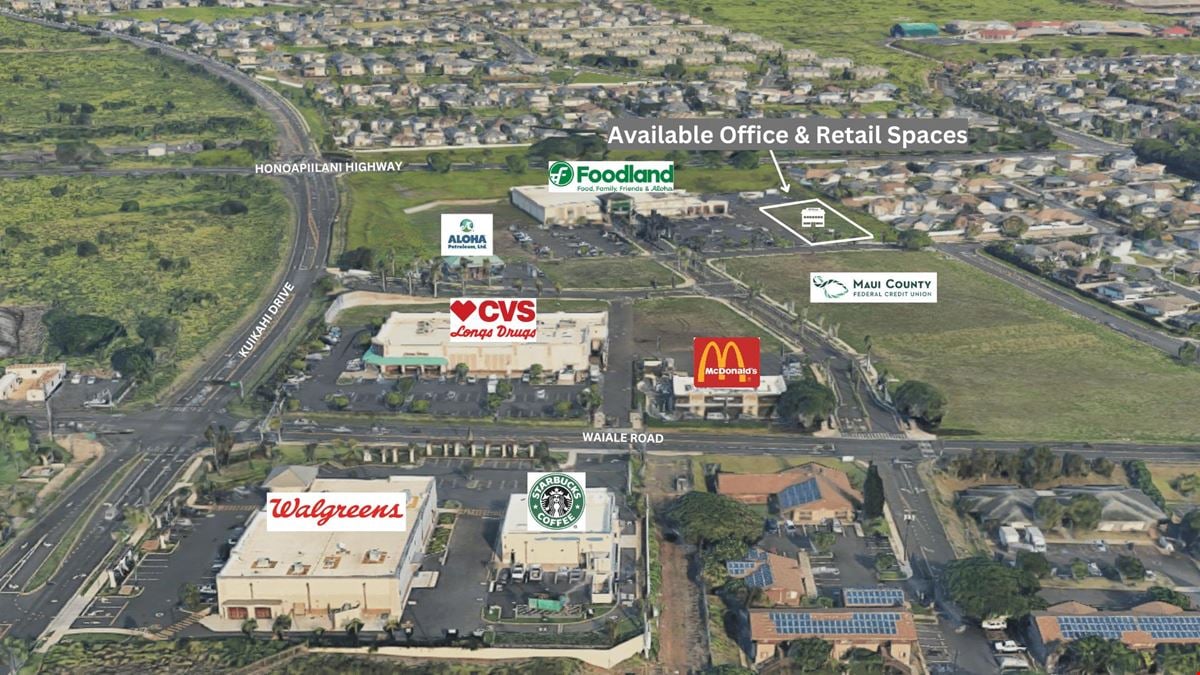 Office & Retail Building Spaces Available