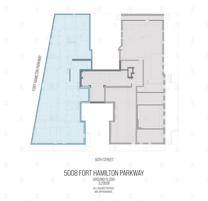 3,200 SF | 5008 Fort Hamilton Parkway | Medical/Daycare Retail Space For Lease