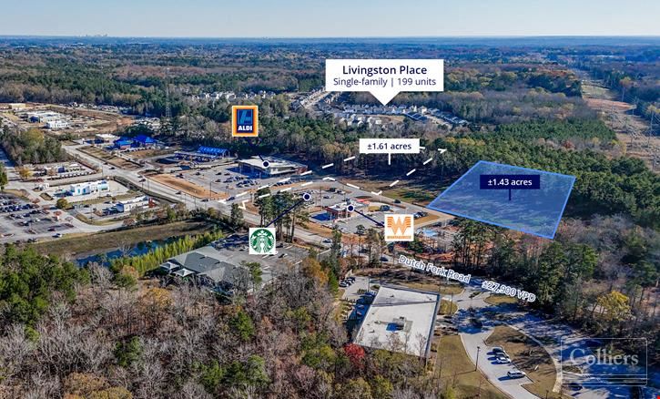 Blanche Commons: ±1.43-Acre Development Opportunity Along Dutch Fork Road | Irmo, SC