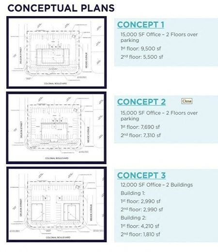 Preview of VacantLand space for Sale at Colonial Blvd & Meade Ave