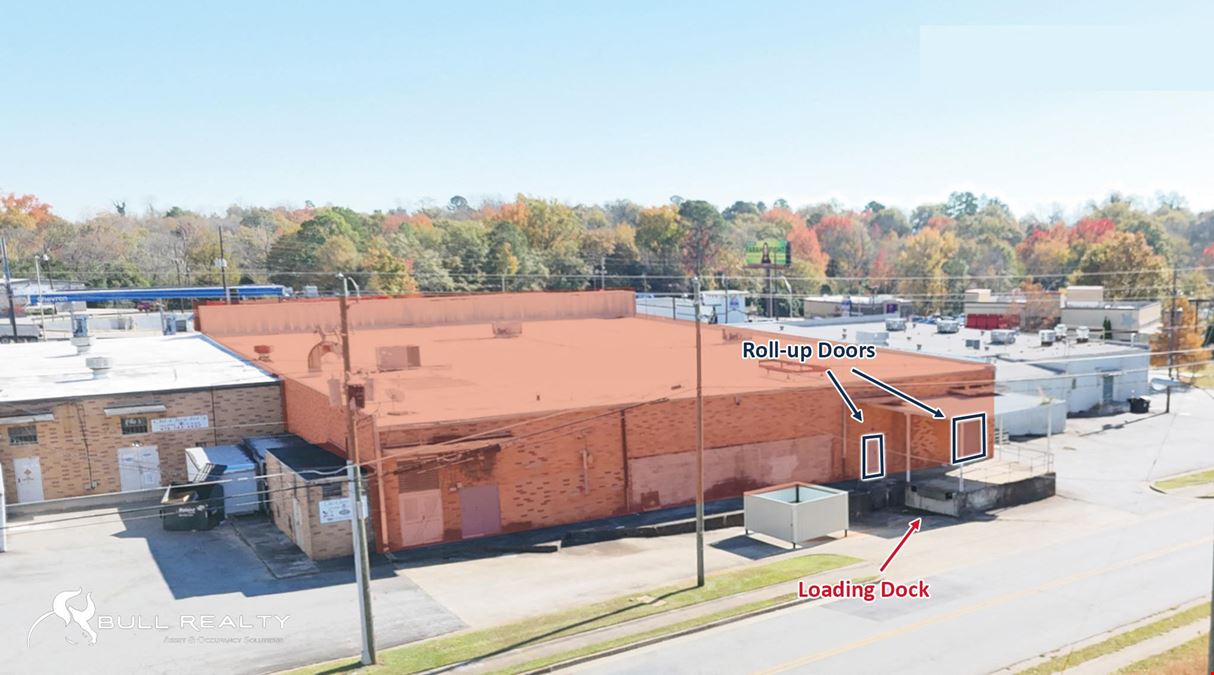 ±16,500 SF Anchor Retail/Flex Space with Dock-High Loading