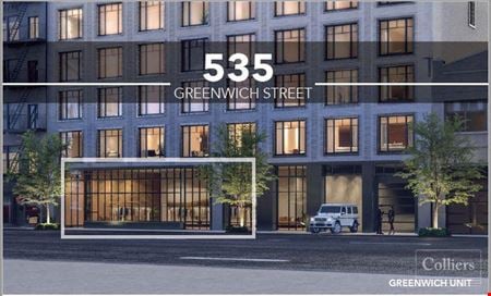 Preview of commercial space at 535 Greenwich Street