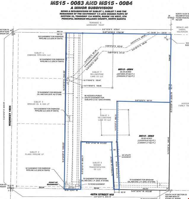 ±67 Acre Industrial Property | Suitable for Oil & Gas or Crypto