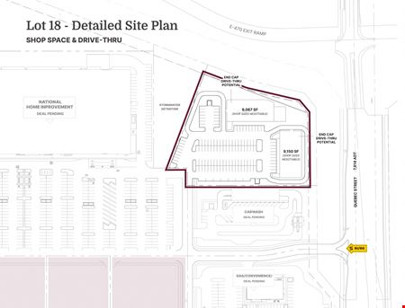 Preview of commercial space at E-470 and Quebec Street-SWC