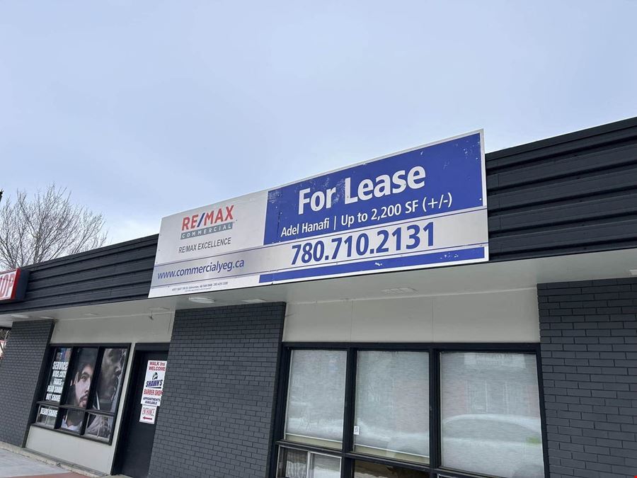 Downtown Fort Sask. Retail Space