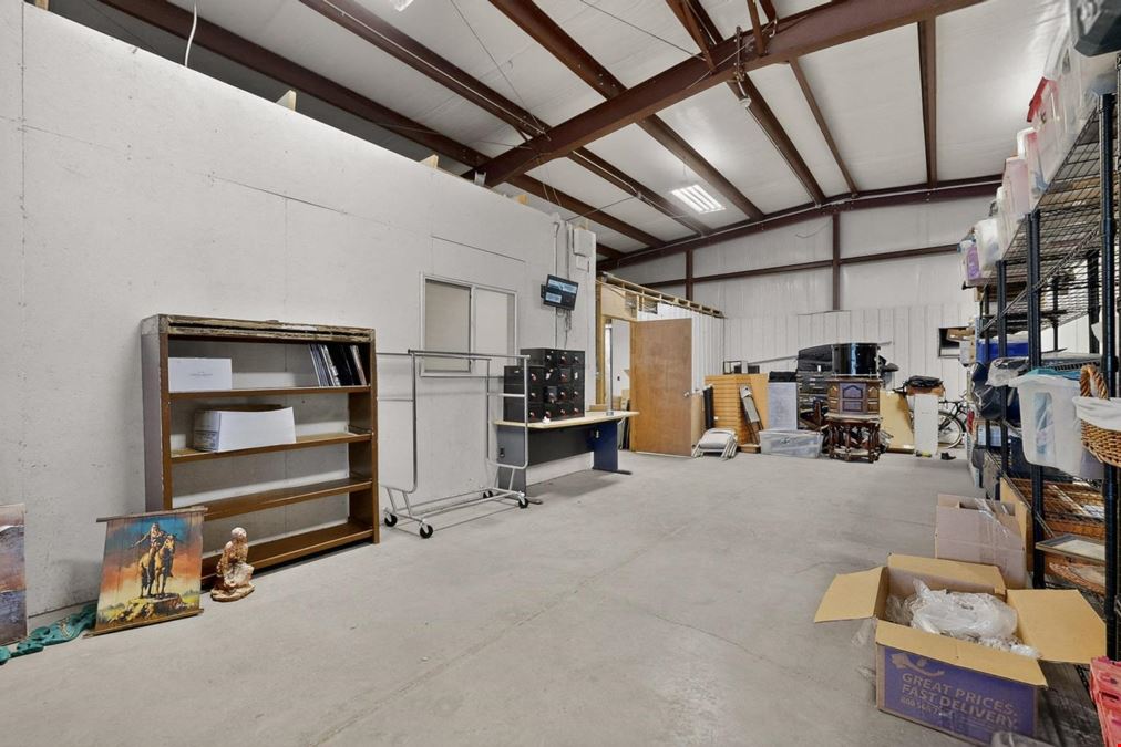 RARE WAREHOUSE WITH GATED & PAVED YARD