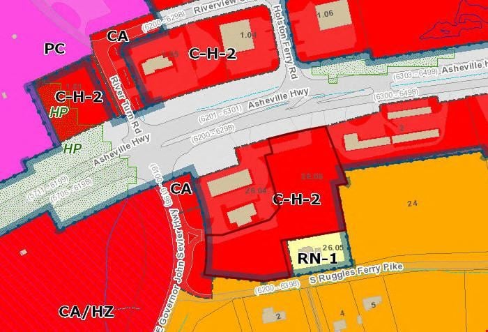 6240 Asheville Highway Retail Pad/Strip Center Drive Thru Opportunity