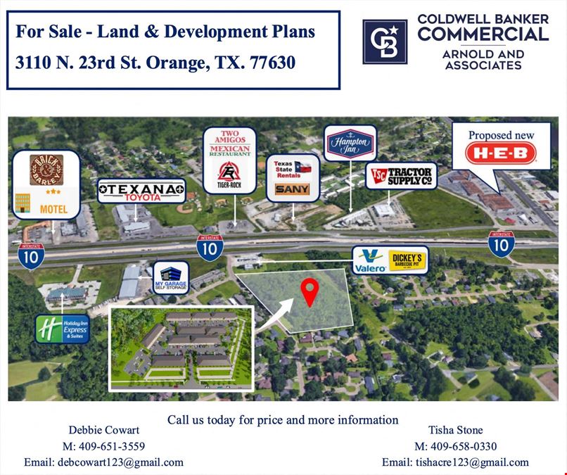 6.3 Acres - Ready for Immediate Development