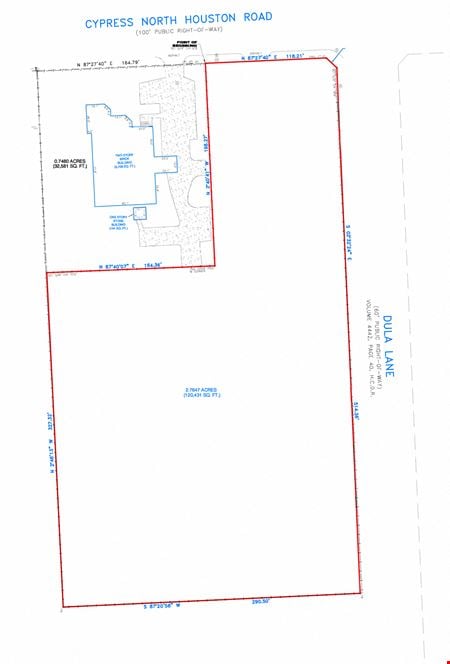 Preview of VacantLand space for Sale at 0 Cypress North Houston