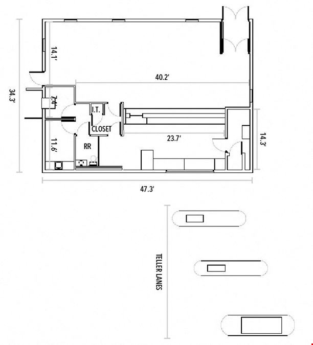Former Bank Available for Land Lease
