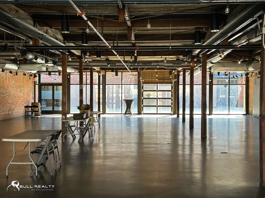 ±8,785 SF Gallery | Event Space • Restaurant • Creative Office | For Lease