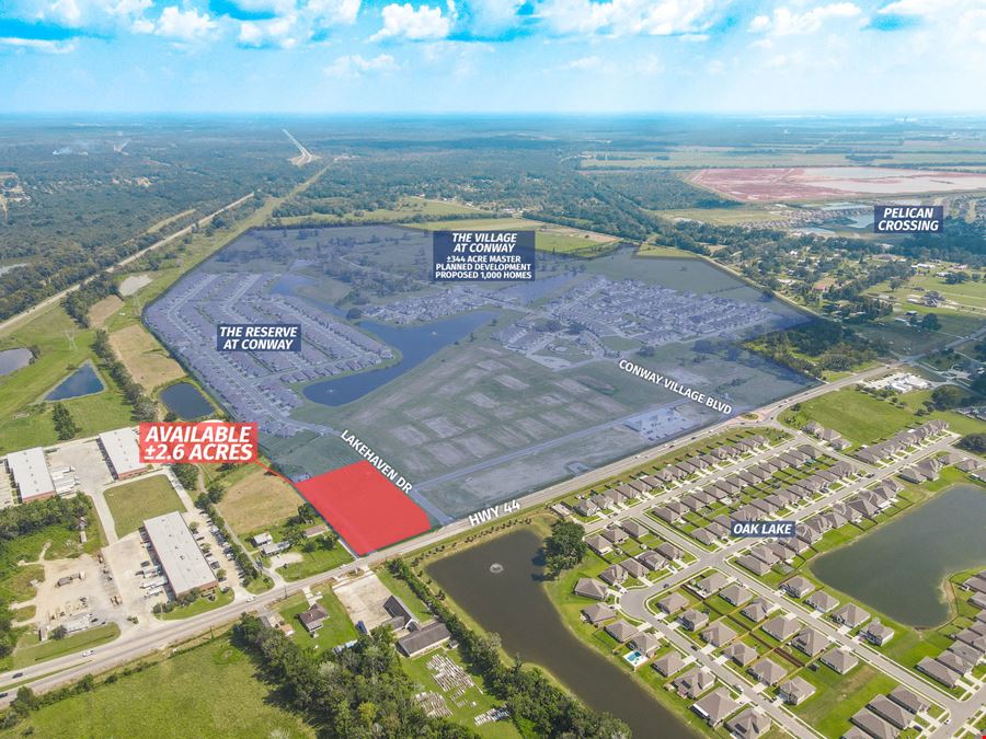 Build to Suit at Master Planned Community Conway