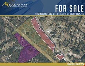 Commercial Land Site | ±15 AC | Brunswick, GA