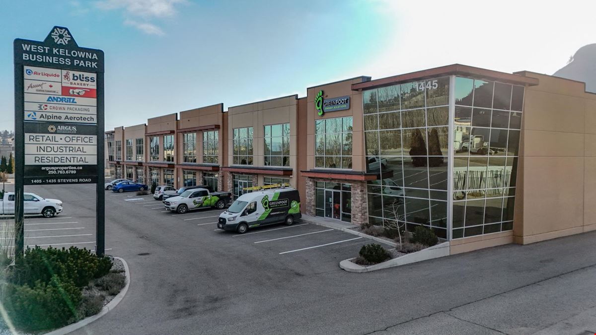 Centrally located industrial end-cap for sublease in the West Kelowna Business Park.