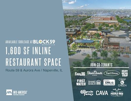 Preview of commercial space at Route 59 & Aurora Ave