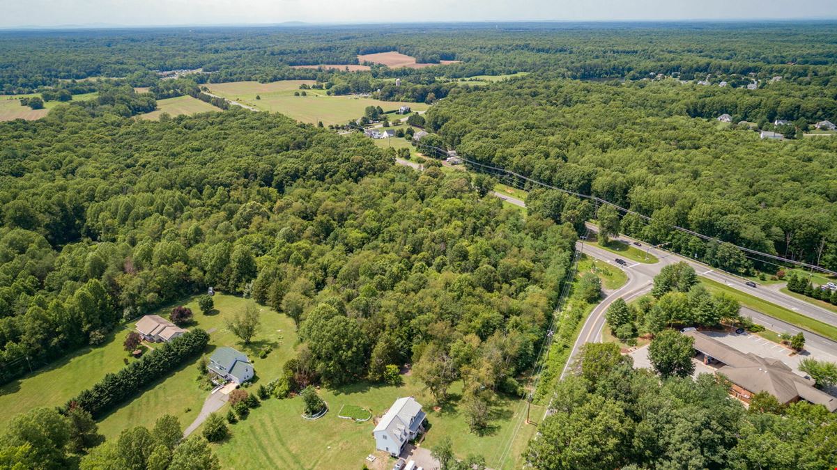 Corner of Route 3 Plank Road and Brock Road