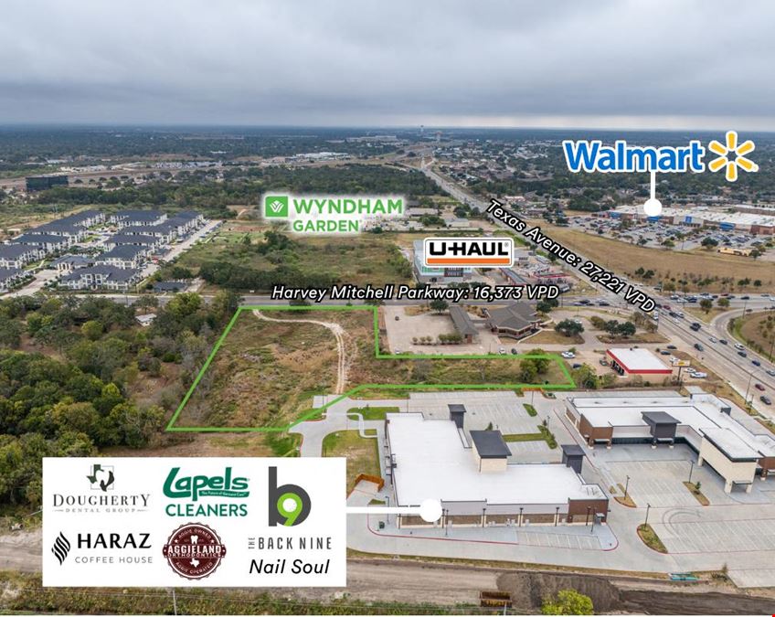 3.55 AC on Harvey Mitchell Parkway S
