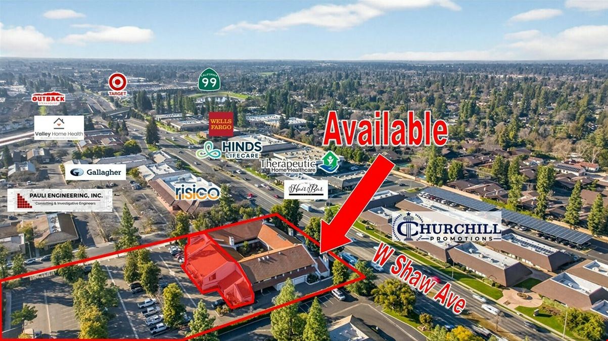 Move-In-Ready Office Suites on W Shaw Ave