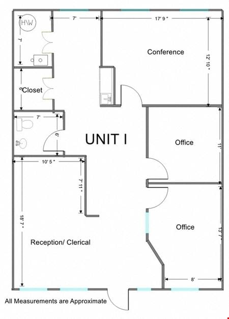 Preview of Office space for Rent at 380 Terra Cotta Road Suite I