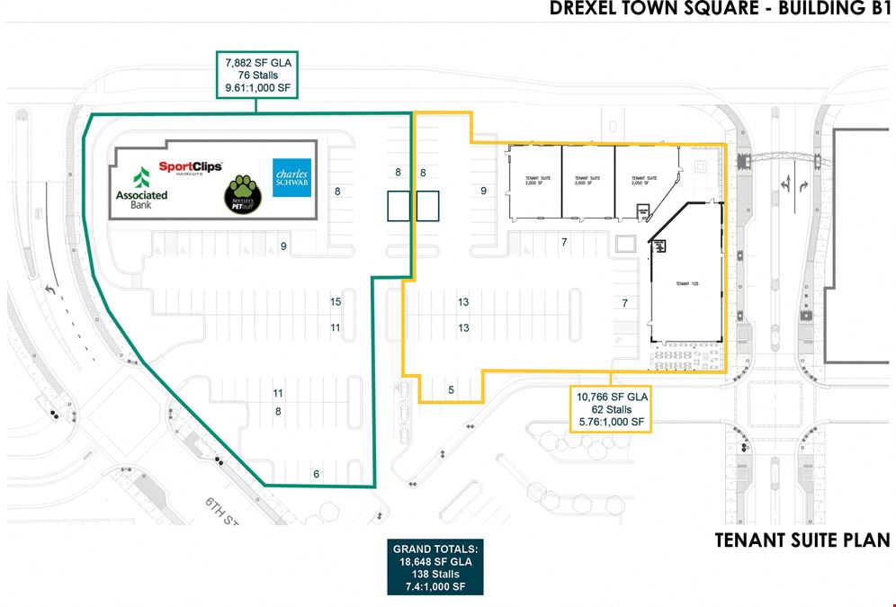 Drexel Town Square - Outlot Retail