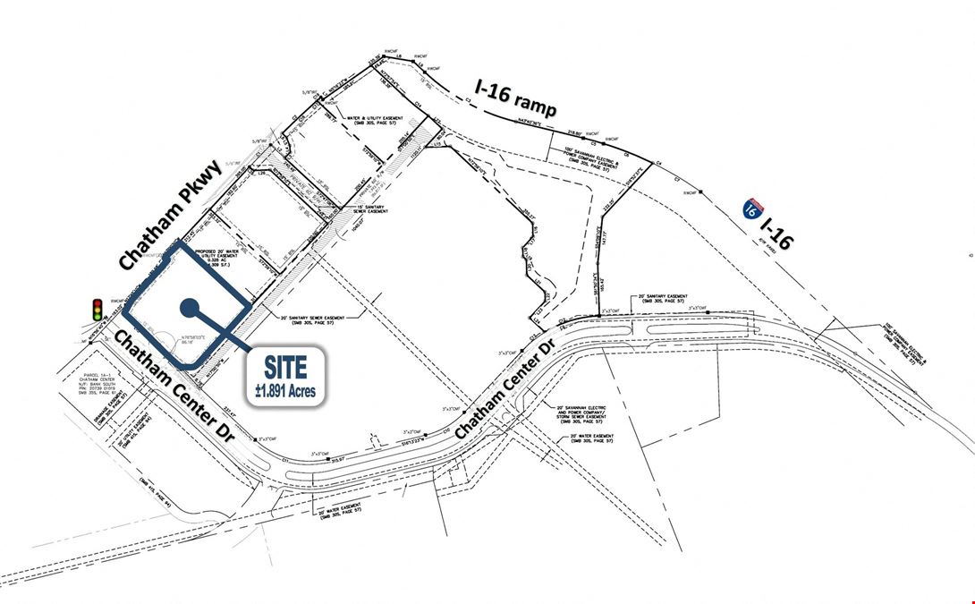 Ground Lease Opportunity | ±1.891-Acre Outparcel at The Chatham Center