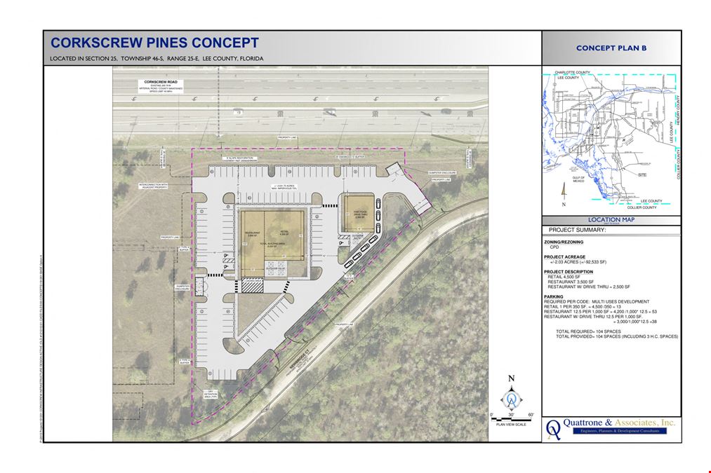 Estero Retail Pad Adjacent to Future National Grocer