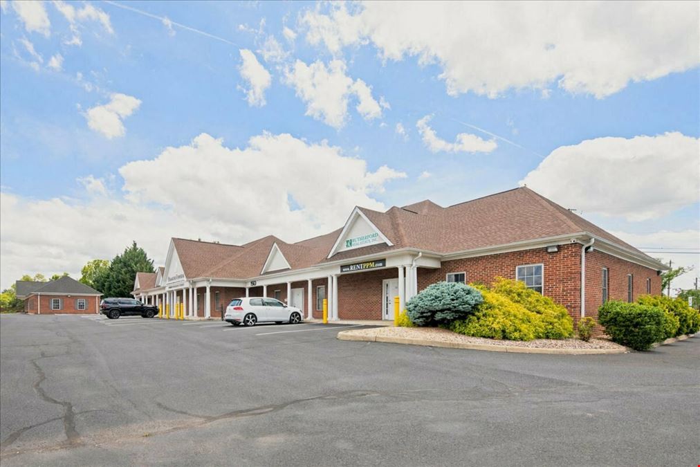 UPDATED PROFESSIONAL OFFICE SUITE IN THE HEART OF FISHERSVILLE