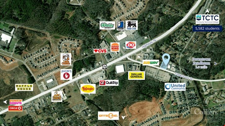 ±6,375 SF Medical Office Building for Sale in Pendleton, SC