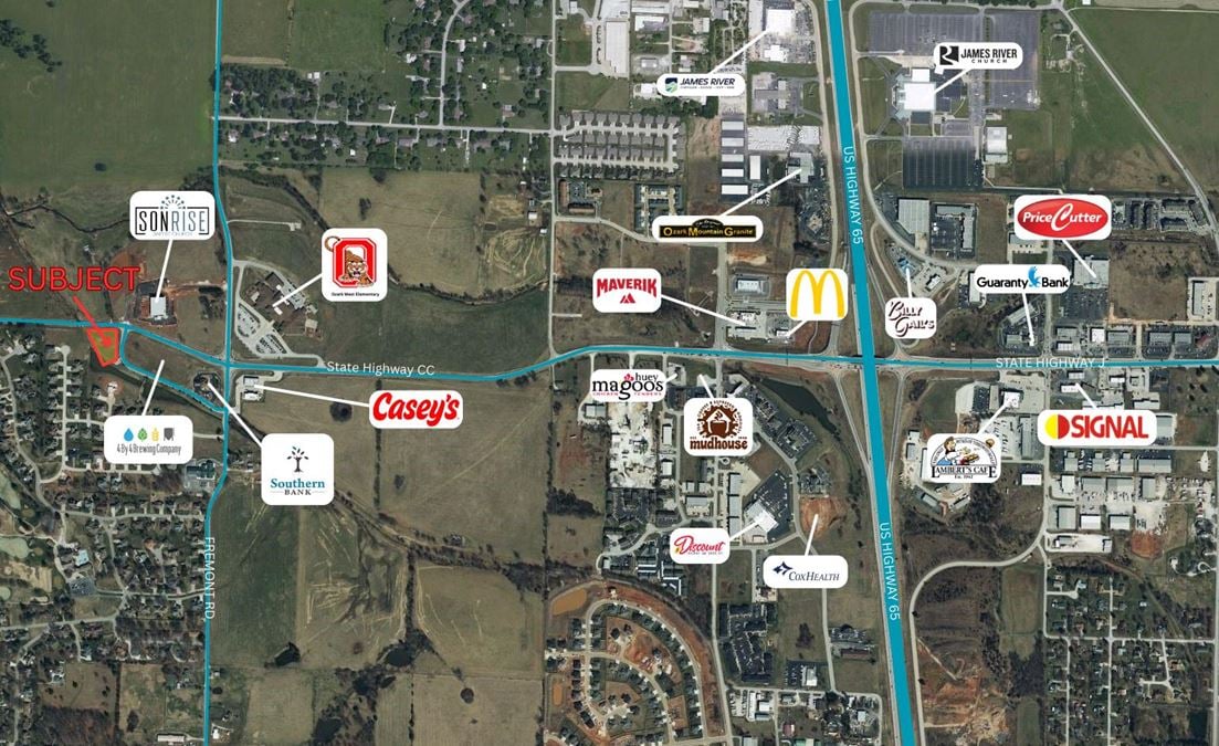 1.37 Acre Lot on Hwy CC