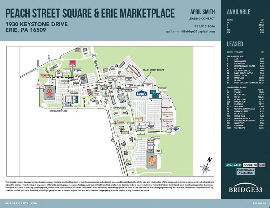 Peach Street Square & Erie Marketplace