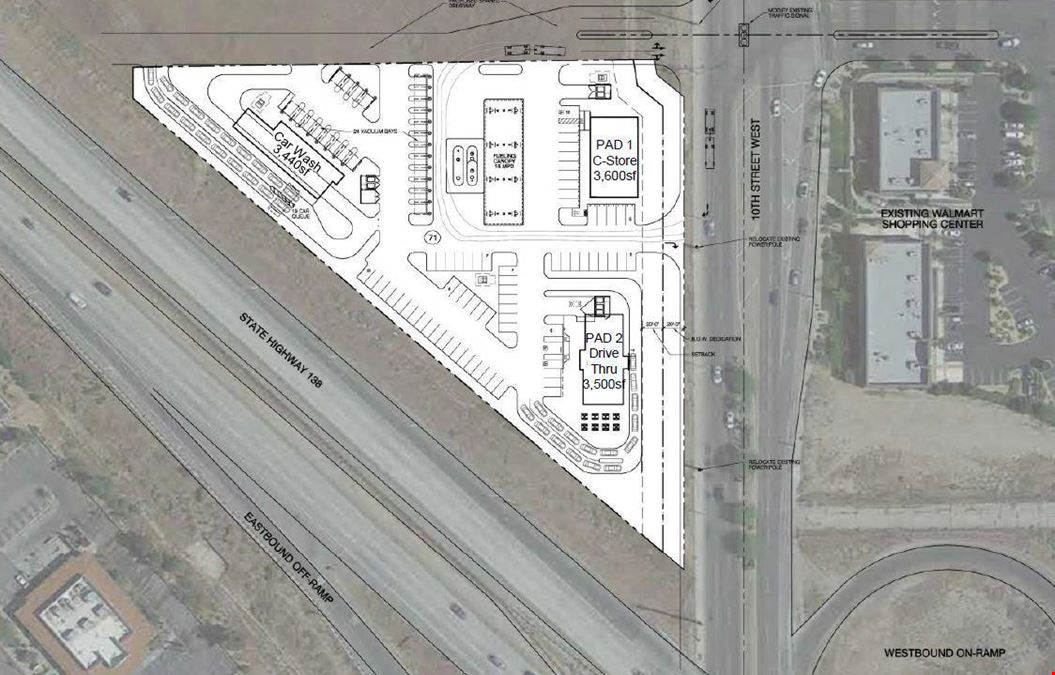 2.81 Acres 10th Street West
