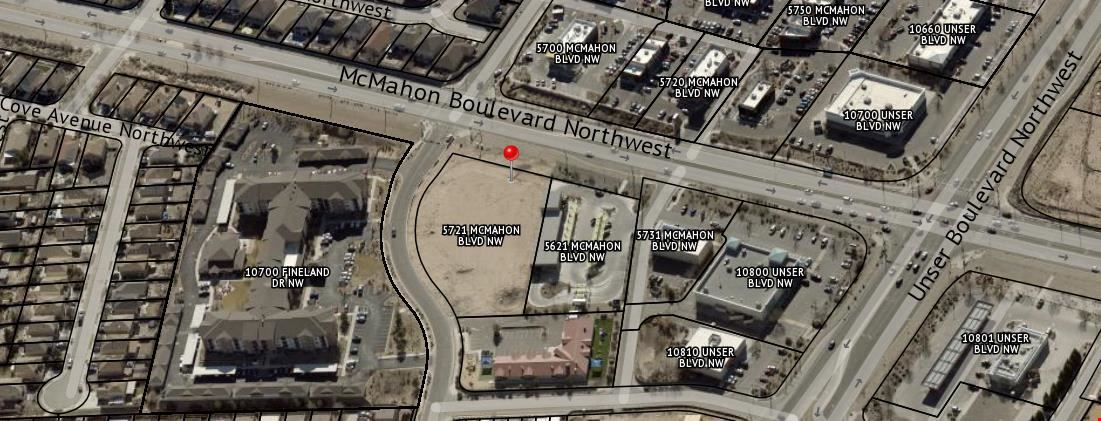 McMahon Blvd NW and Fineland Dr NW
