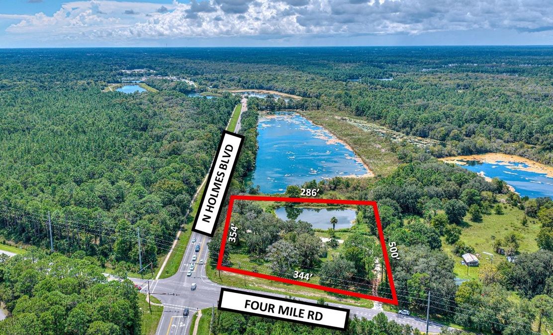 PRIME 3-ACRE CORNER DEVELOPMENT OPPORTUNITY