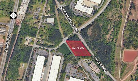 Preview of VacantLand space for Rent at 2405 & 2419 E Cornwallis Rd