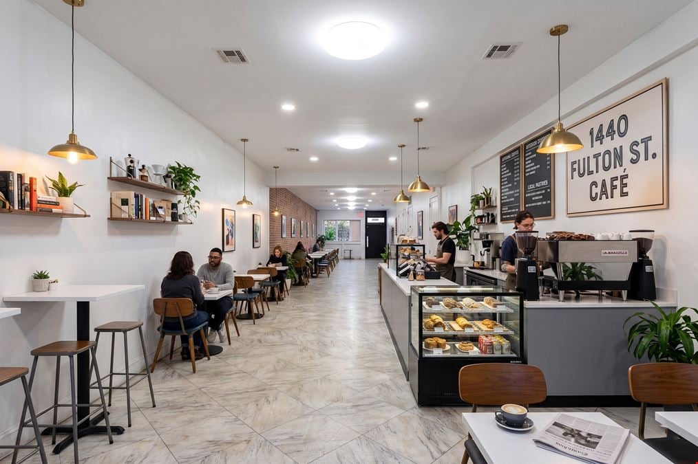 1,500 SF | 1440 Fulton Street | Bed-Stuy Renovated Vanilla Box Space for Lease