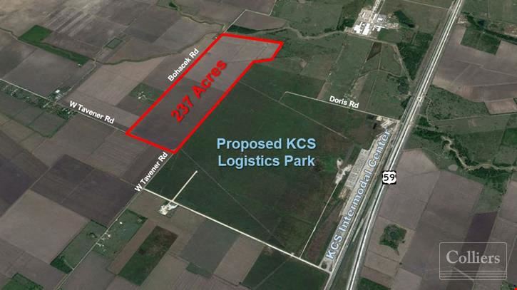 Sold | 237 Acres Adjoining Future KCS Intermodal Logistics Park