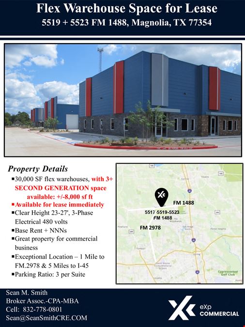 5519 + 5523 FM 1488, Magnolia 77354