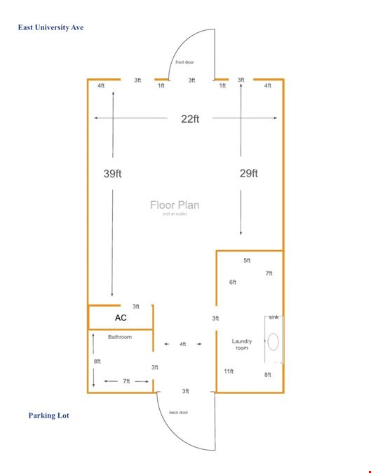609 E University Ave, Ste 110