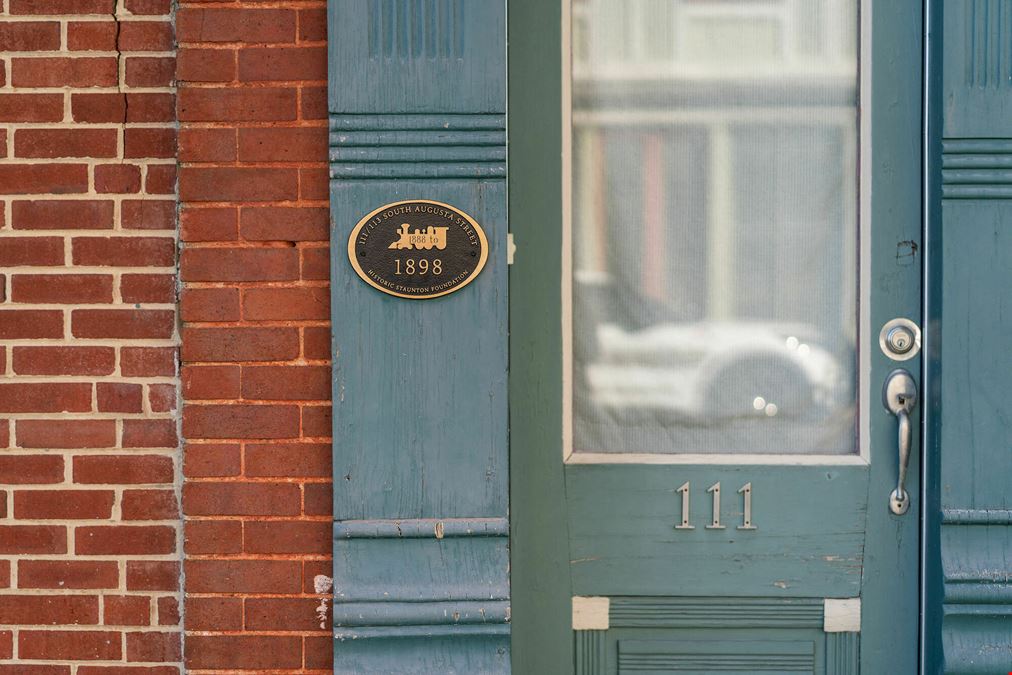 FLEXIBLE MIXED-USE BUILDING IN HISTORIC DOWNTOWN STAUNTON