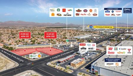 Preview of Retail space for Rent at E Craig Rd & N 5th St