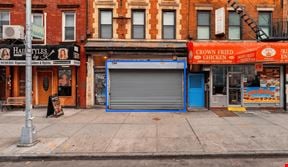 450 SF | 99 Ralph Avenue | Prime Bed-Stuy Retail Space With Backyard & Glass Storefront for Lease