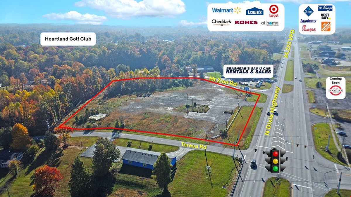 +/-5.35 AC Signalized Corner