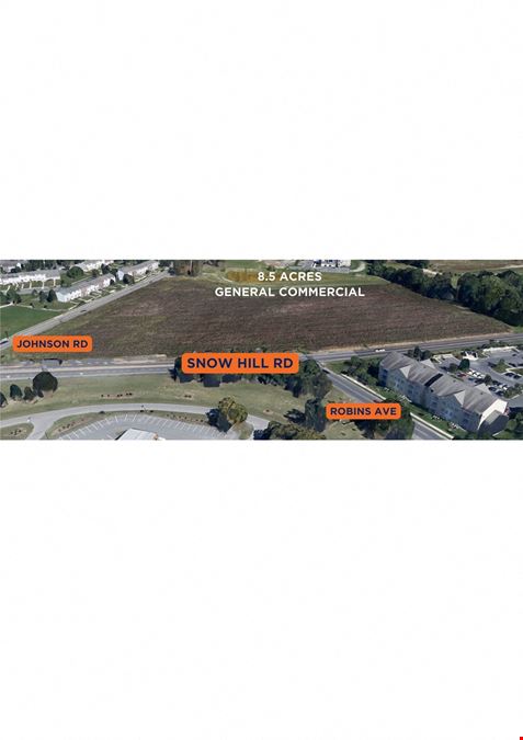 Lot 2AA. 7.99 Acres Commercial Development Land